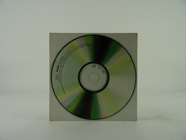 SUEDE POSITIVITY (A74) 1 Track Promo CD Single plus Card Sleeve EPIC