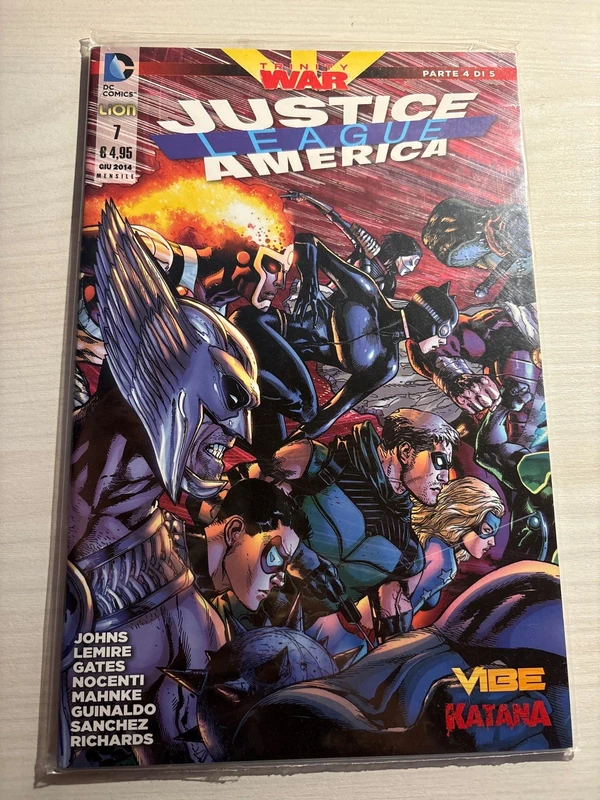 Justice league America 7 ita imbustato
