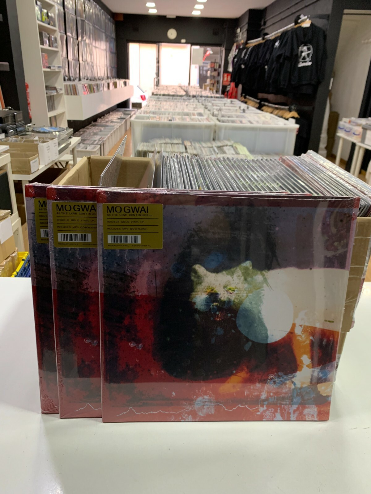 MOGWAI 2LP AS THE LOVE CONTINUES VINILE ORO 2021 SIGILLATO
