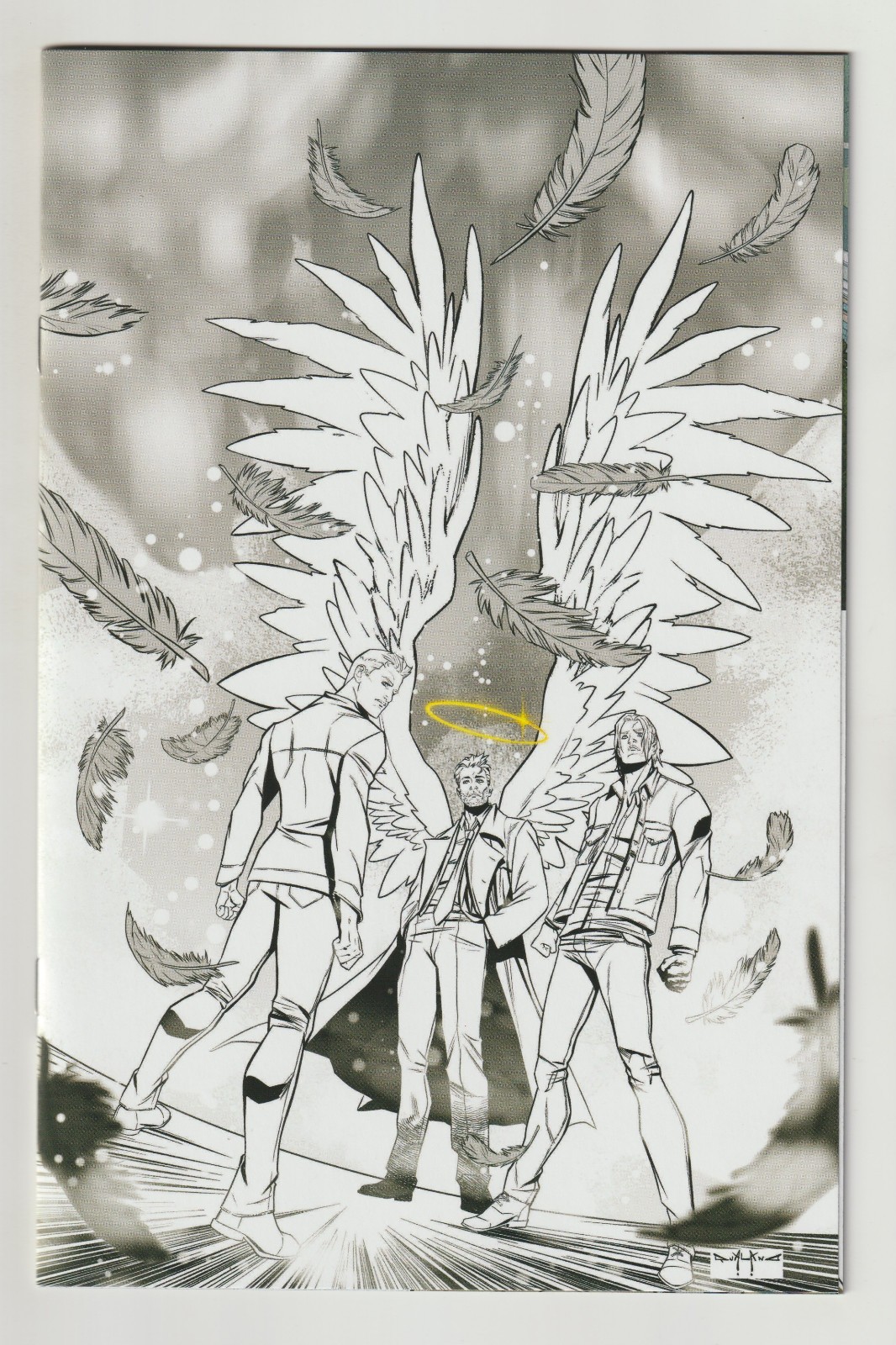 Supernatural Castiel (2026) #1 - Variante Qualano Virgin 1:15 - Dinamite
