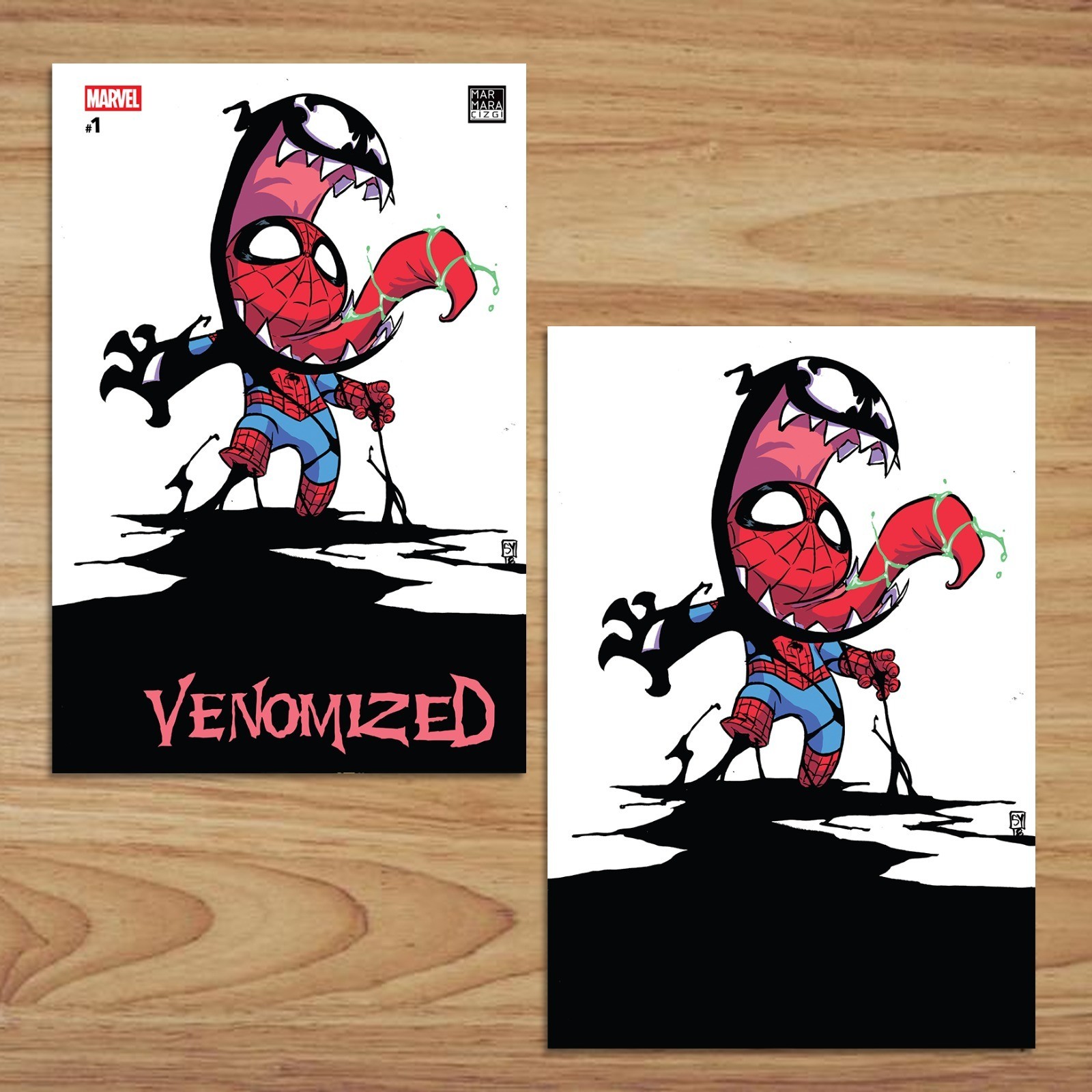 Venomized #1 Skottie Young varianti turche (set di 2)
