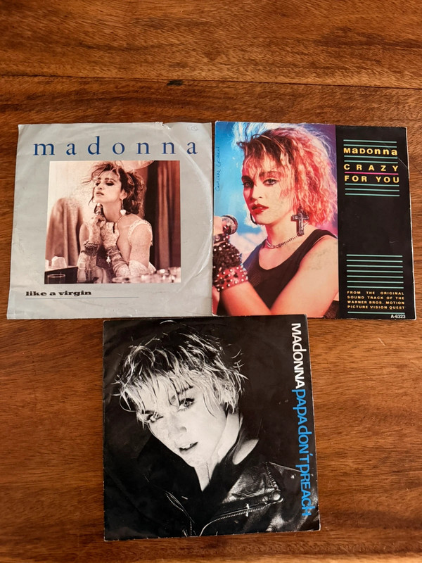 Lot de 3 disques de Madonna
