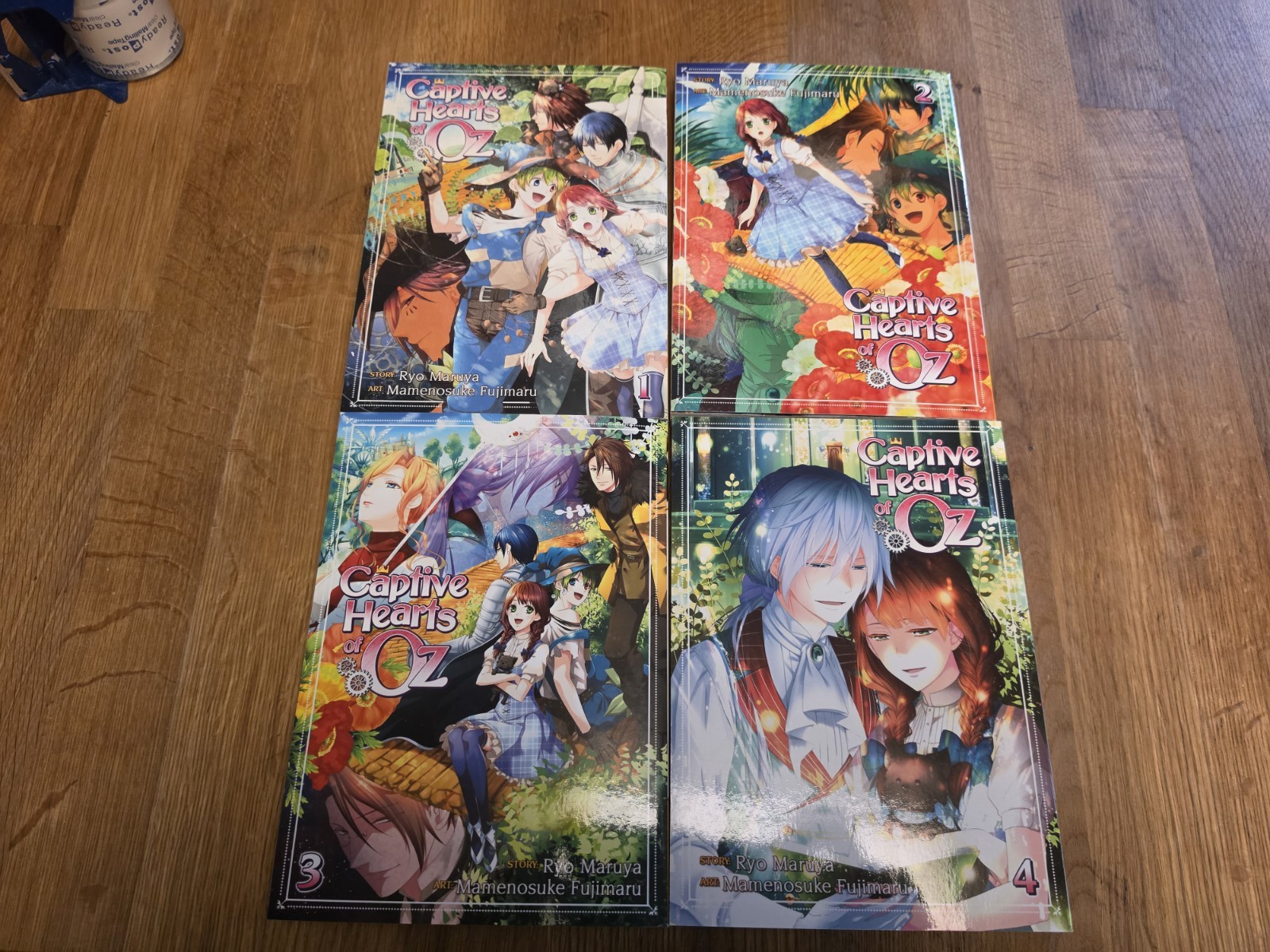 Seven Seas Manga Captive Hearts of Oz Vol. 1 - 4 inglese
