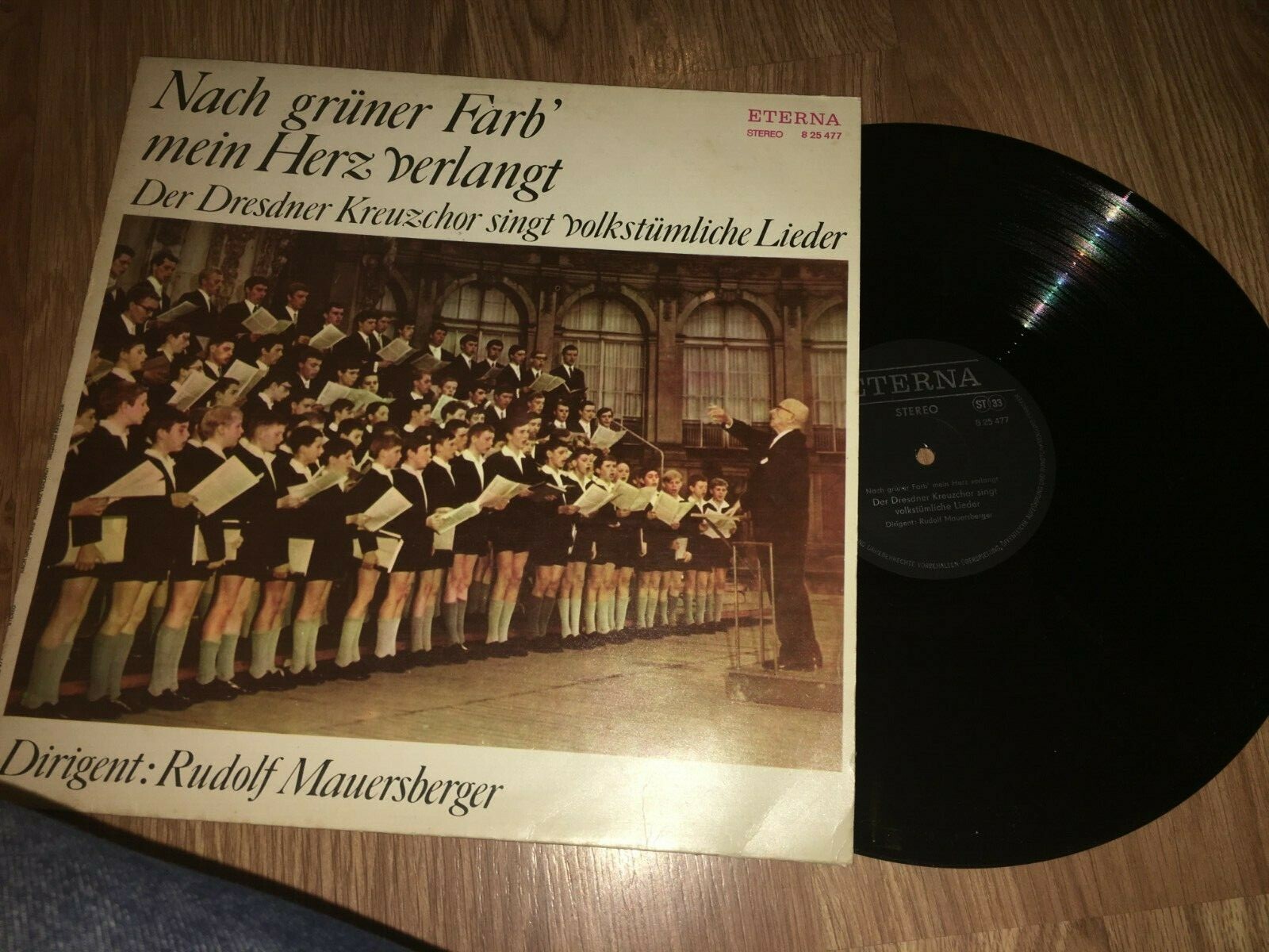 Dresdner Kreuzchor, Rudolf Mauersberger ‎– Nach Grüner Farb Mein Herz Verlangt