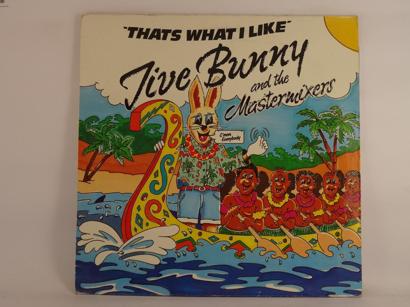 JIVE BUNNY AND THE MASTERMIXERS THAT'S WHAT I LIKE (294) 3 Track 12" Single incl