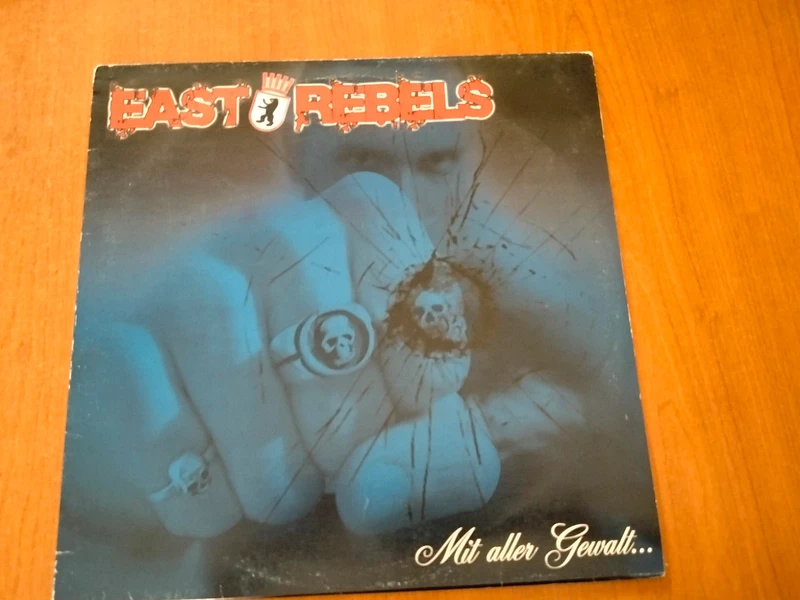 East rebels blue vinyl punk Oí!