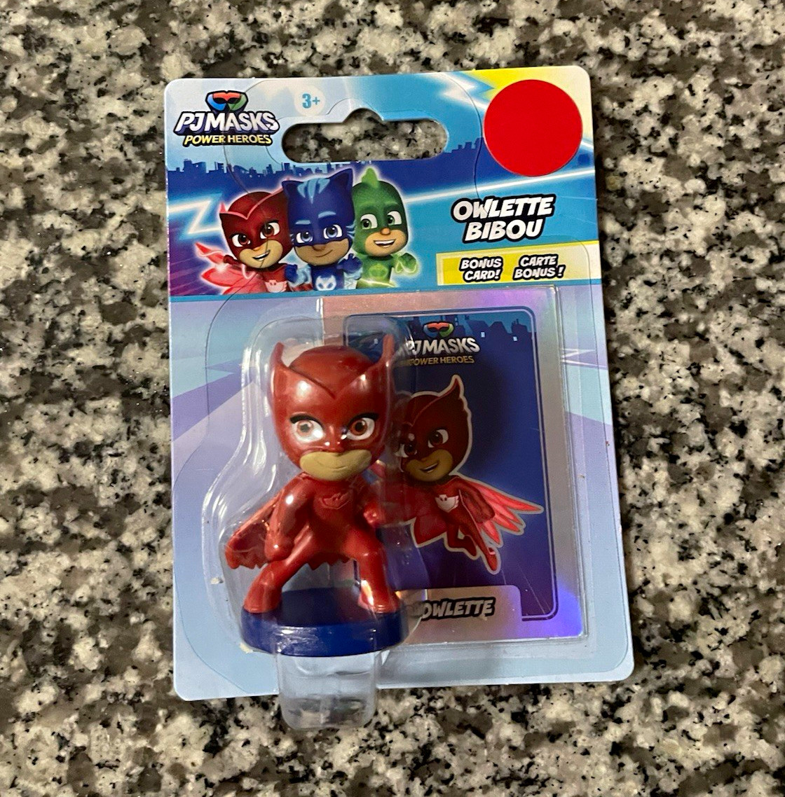 Modellino Just Play PJ Masks Power Heroes Owlette con carta bonus 2024 età 3+