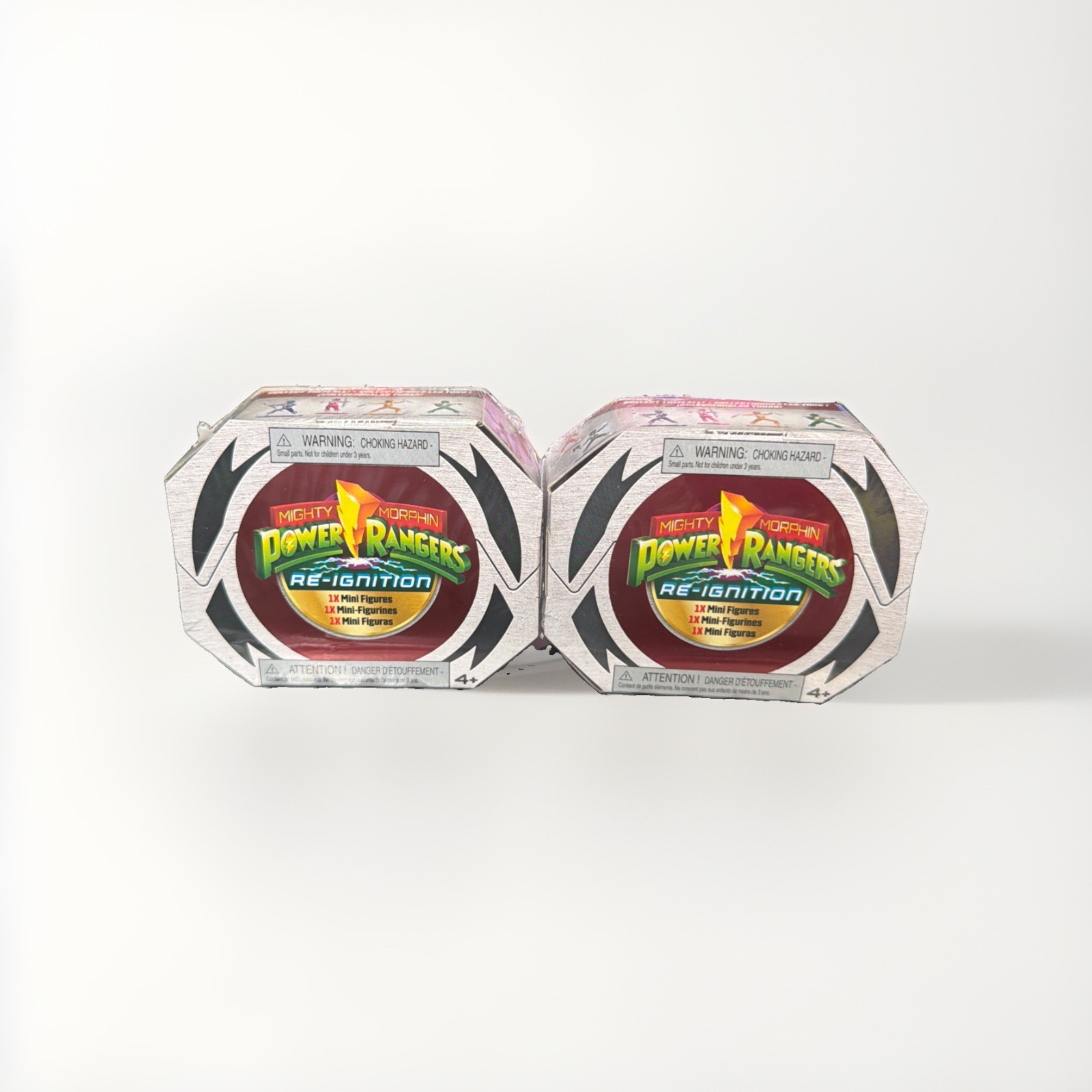 Power Rangers Mighty Morphin Re-Ignition Mini Figure Confezione da 2