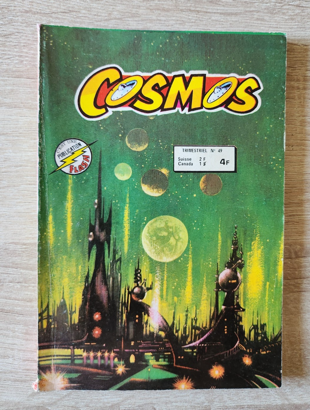 BD Cosmos N°49 - Publication Flash 1979