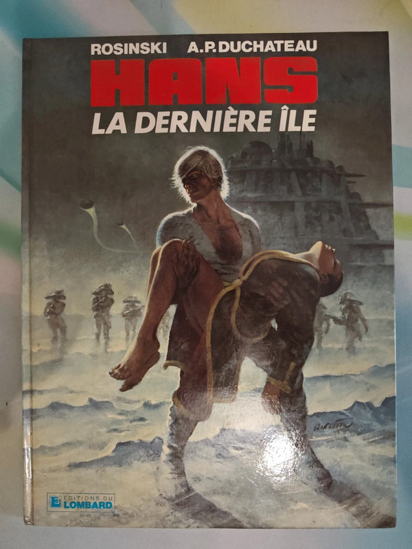 Bd Hans tome 1 la dernière île éditions du lombard BO de 1983