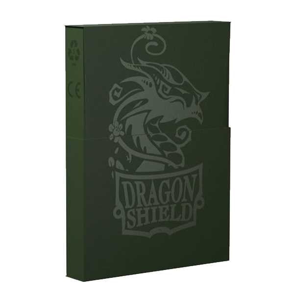 Dragon Shield Cube Shell - Forest Green (8 ct.)
