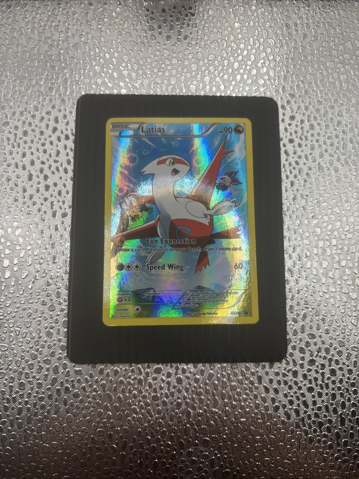 Latias (Full Art Promo) XY78 Holo Promo XY Promo Pokemon quasi come nuovo