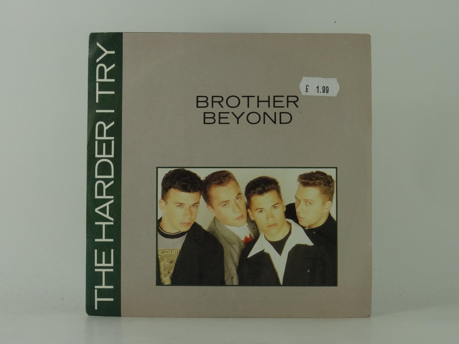 BROTHER BEYOND THE HARDER I TRY (1) (24) 2 Track 7" Single including Picture Sle