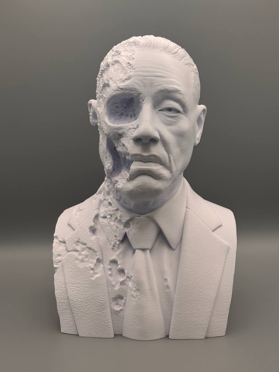 Busto 3D Gus Fring Breaking Bad 20cm