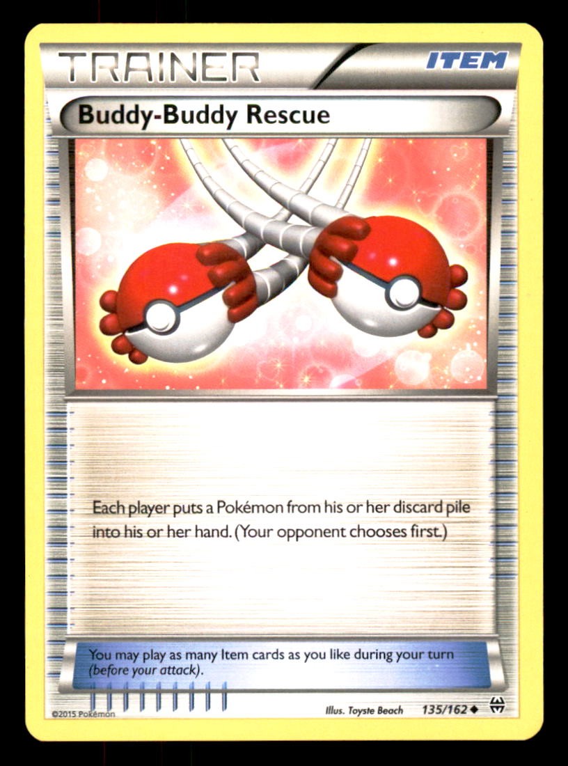 BUDDY-BUDDY RESCUE 135/162 POKEMON BREAKTHROUGH LP