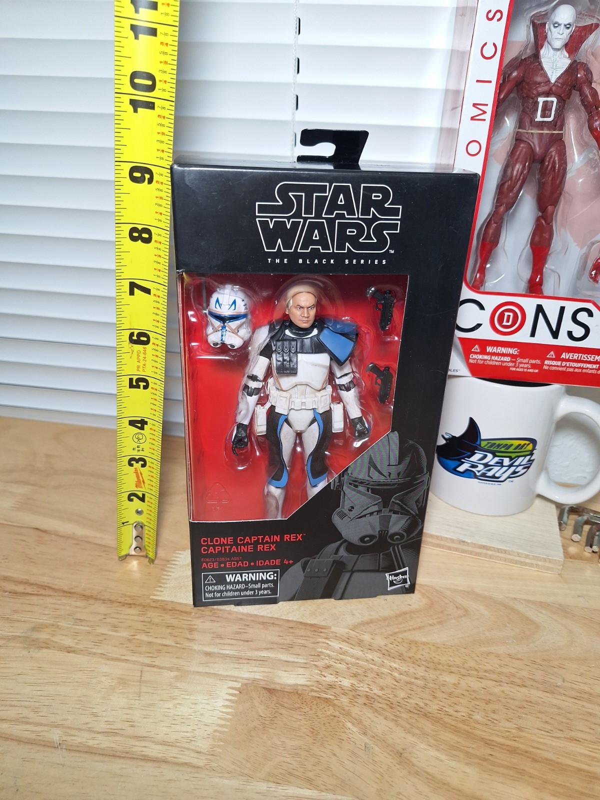Hasbro Star Wars Black Series Clone Captain Rex 6" #59 Modellino Nuovo