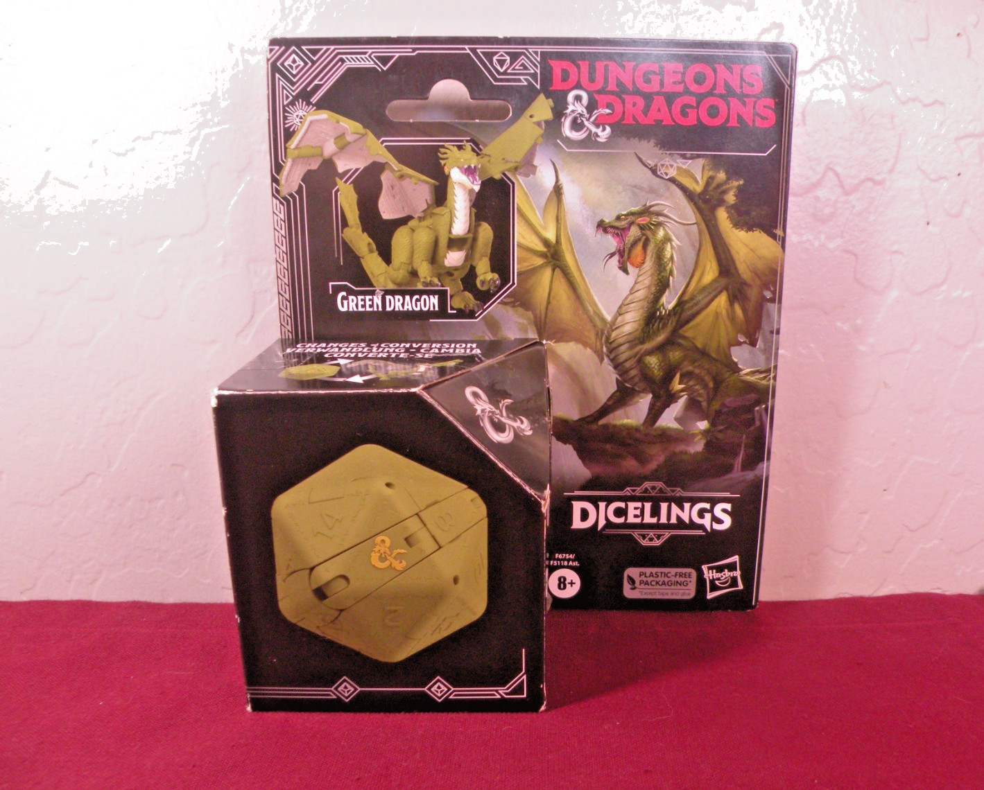 DUNGEONS & DRAGONS Hasbro Dicelings Green Dragon D&D DnD 2023 New Sealed