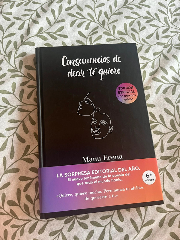 Libro “Consecuencias de decir Te Quiero”
