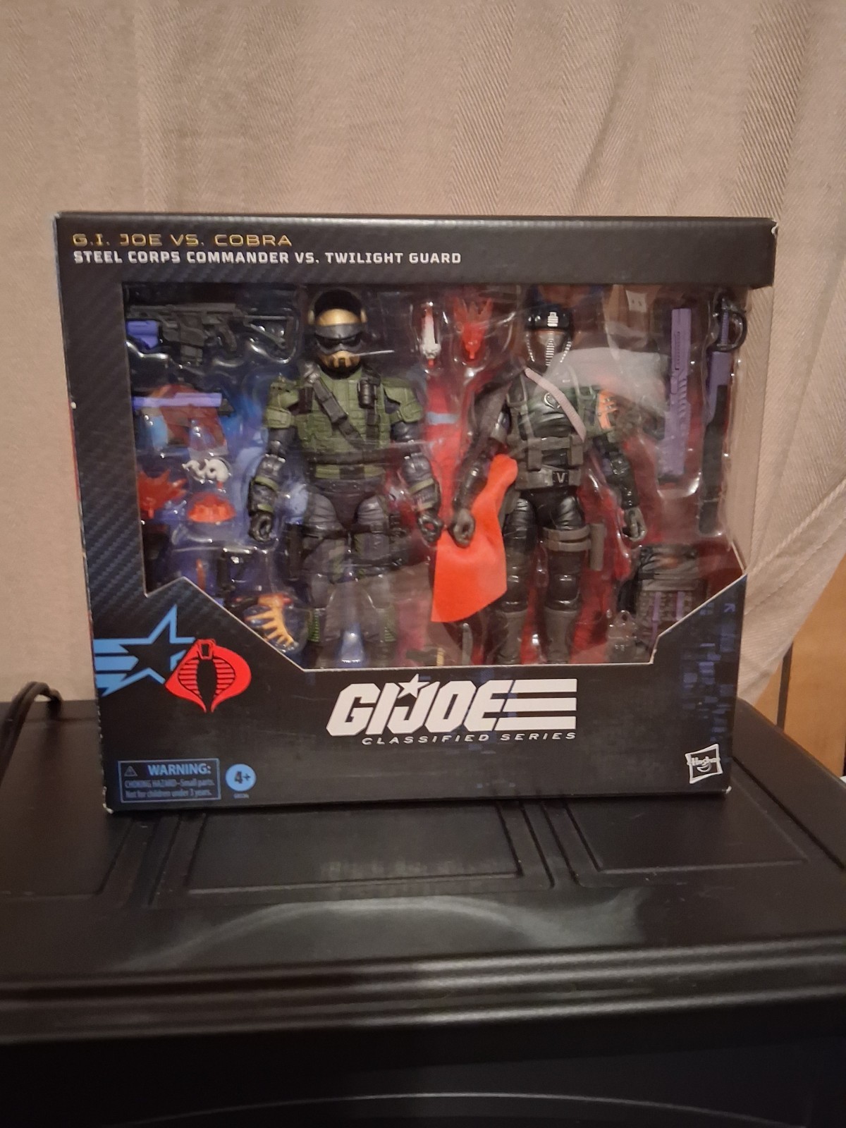 g.i. joe classificato Steel corps comandante vs guardia crepuscolare 141