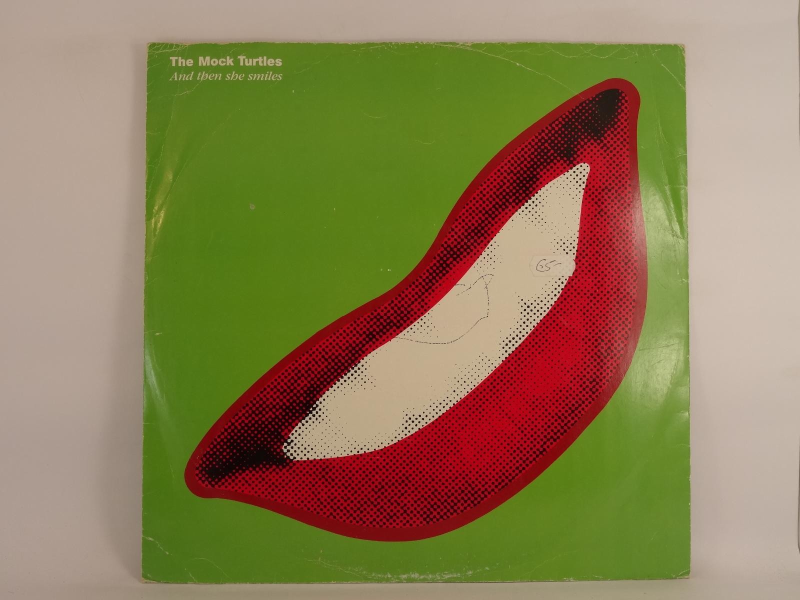 THE MOCK TURTLES AND THEN SHE SMILES (93) 3 Track 12" Single plus Picture Sleeve