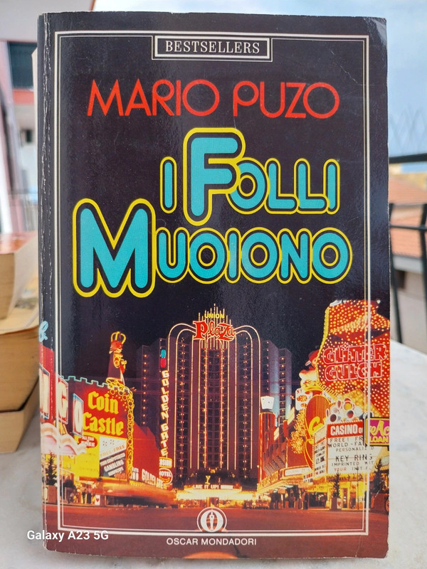 Libro "I folli muoiono" - Mario Puzo (Oscar Mondadori, 1990)