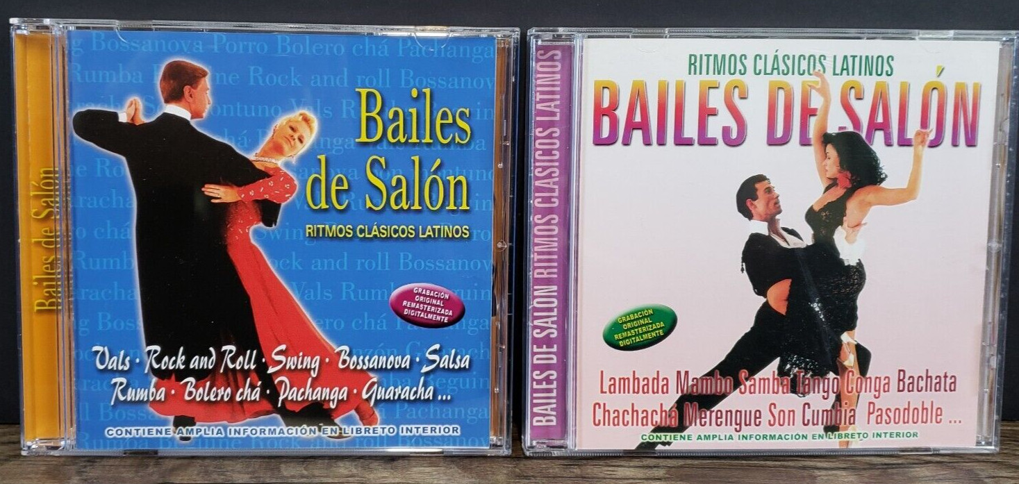 BAILES DE SALON VARIOUS 2 CD SET 1998 ASTRO 30 TRACKS SPAIN CDL 33045/046
