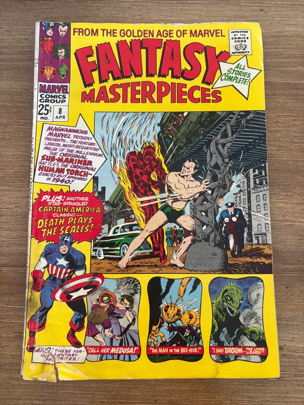 Fantasy Masterpieces # 8 GD Marvel fumetto Jack Kirby Steve Ditko 18 J477