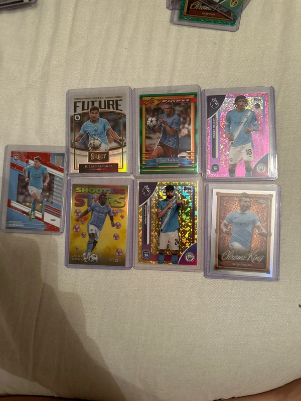 Lote Man city Topps/Panini
