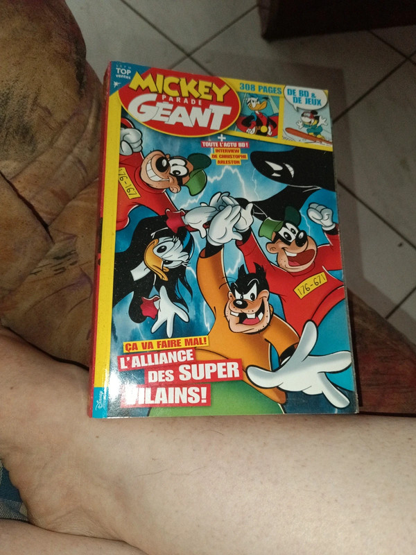 BD Mickey Parade Géant –L'Alliance des Super Vilains !(308 pages)