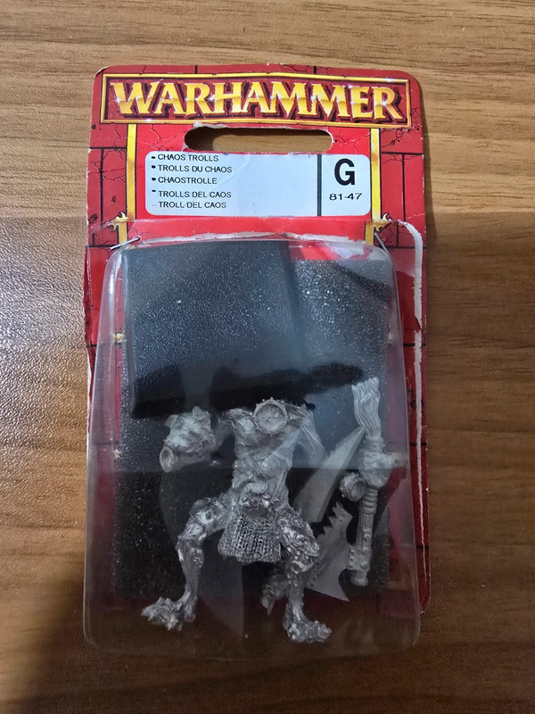 Warhammer Fantasy Chaos Troll Oldhammer Metal
