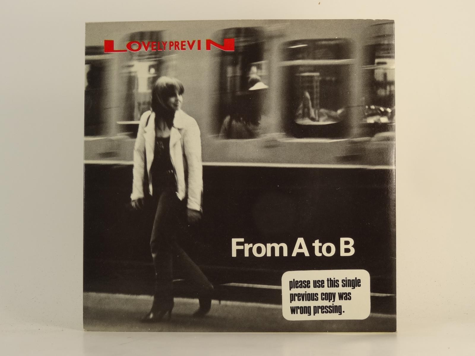 LOVELY PREVIN FROM A TO B (66) 2 Track 7" Single including Picture Sleeve SECRET