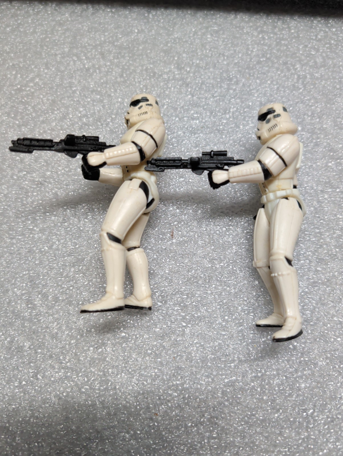 Star Wars Modellino STORMTROOPERS 1995 Kenner LFL Usato Blaster Incl.