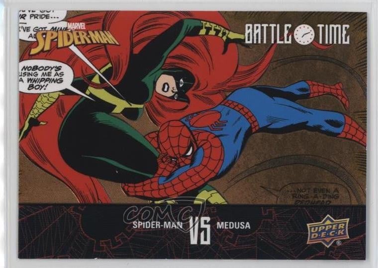 2024 Upper Deck Marvel Battle Time Rame Spider-Man vs Medusa #BT-16 1d2q