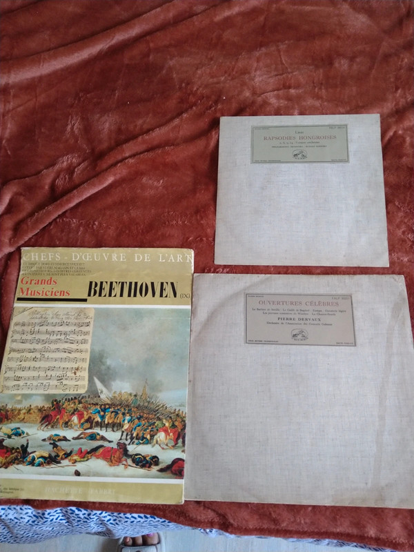 Lot de 3 albums musique classique