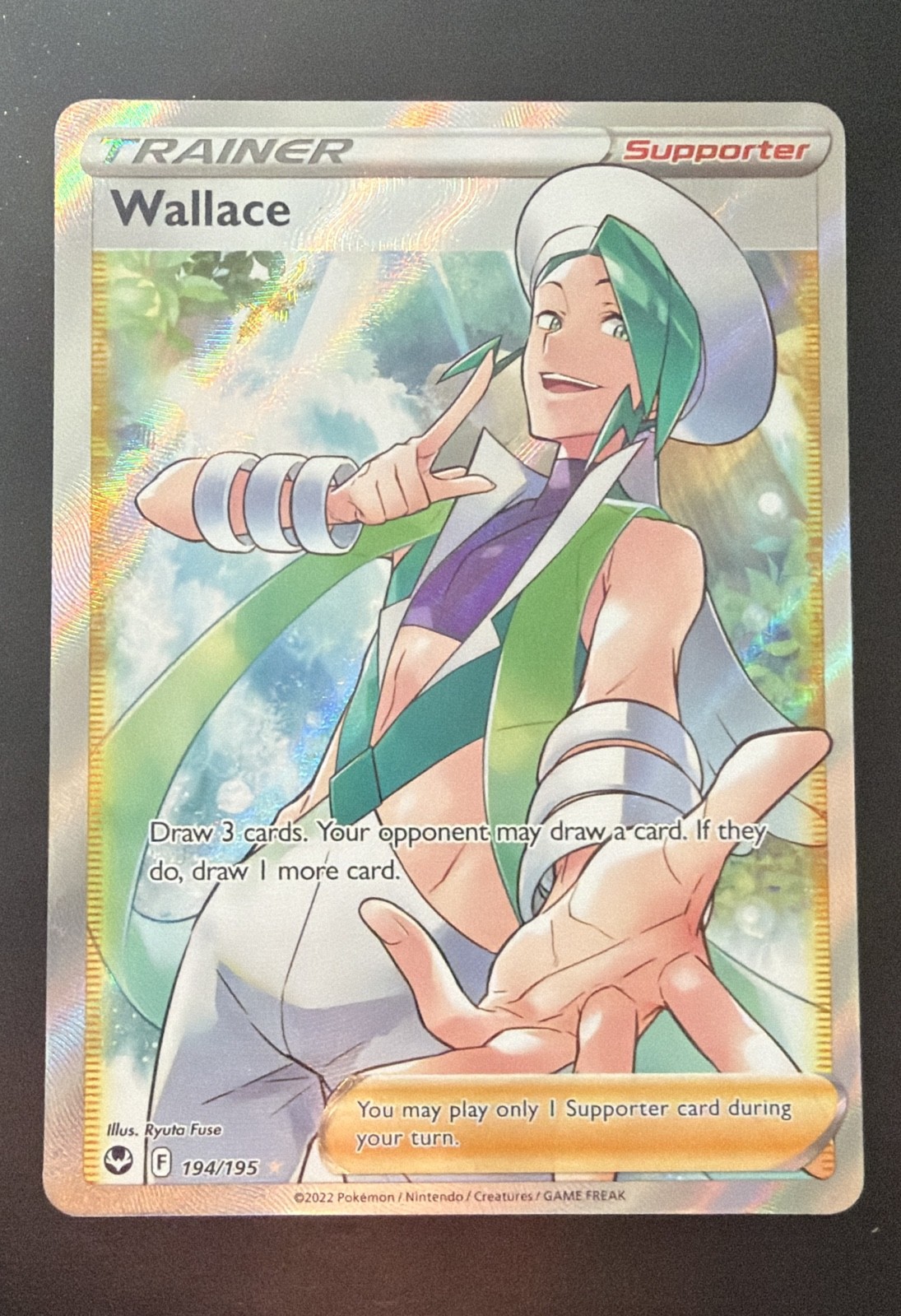 Wallace (Full Art) 194/195 Swsh12: Sword & Shield - Silver Tempest Holo