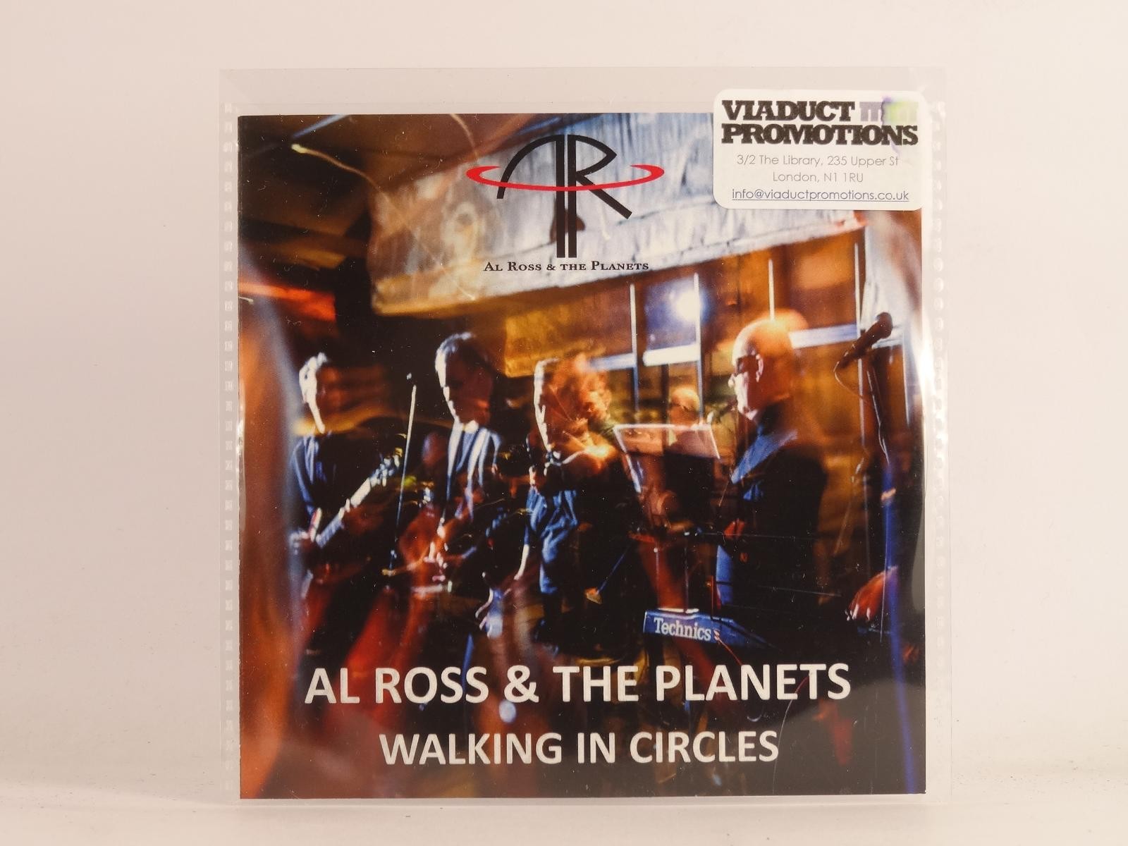AL ROSS AND THE PLANETS WALKING IN CIRCLES (F31) 1 Track Promo CD Single plus Pi