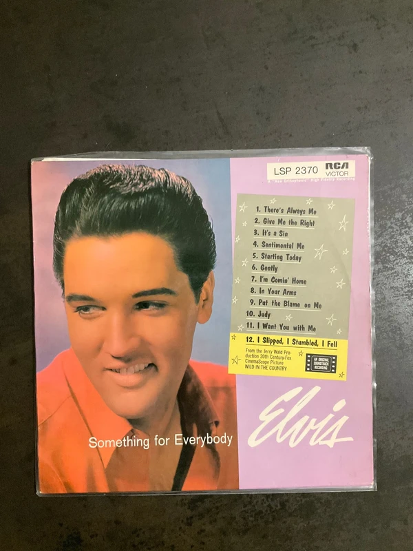 Elvis Presley vinyl 33