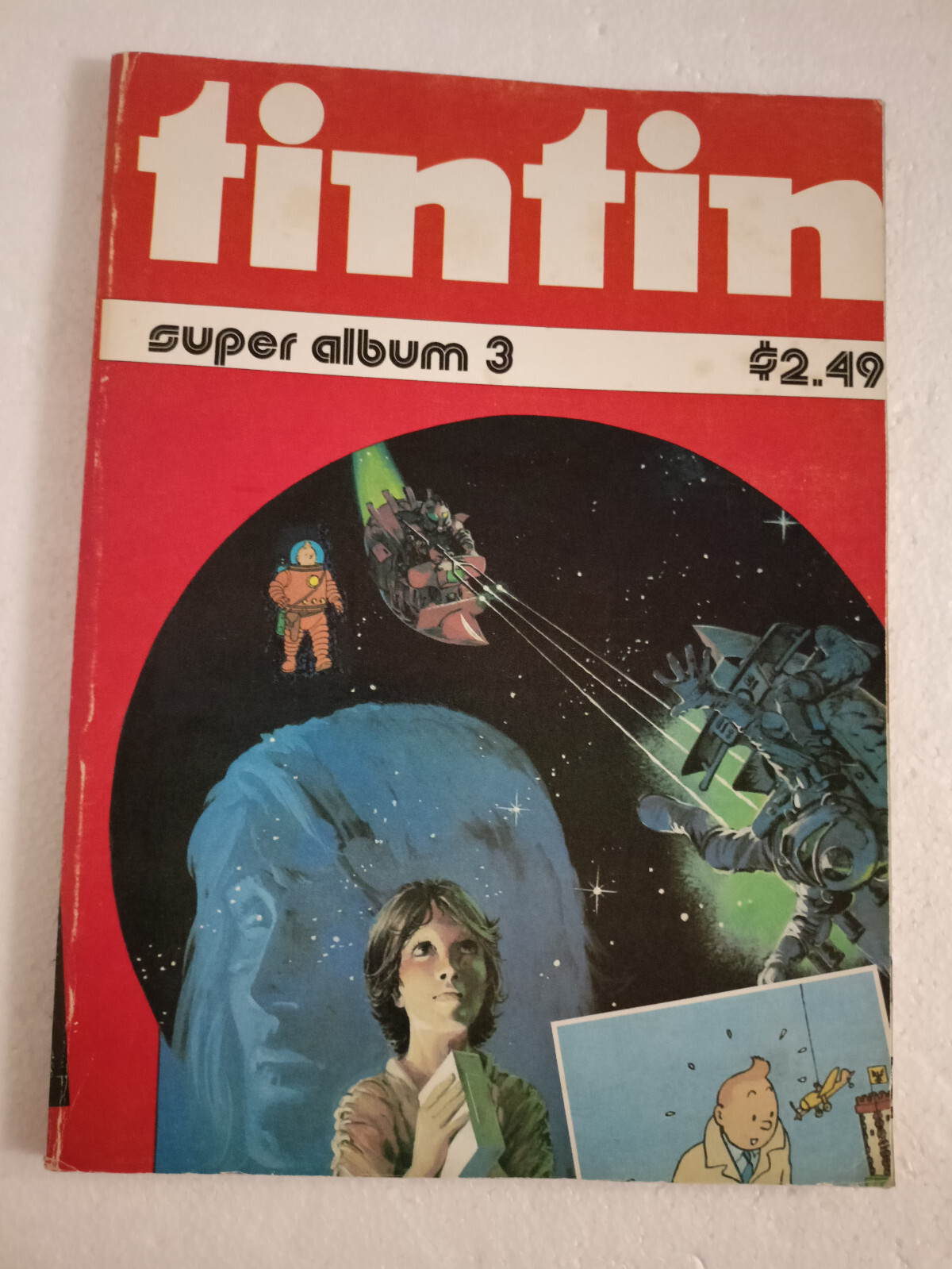 Tintin Super album - Reliure N° 3 de 4 numéros Lombard France 1979
