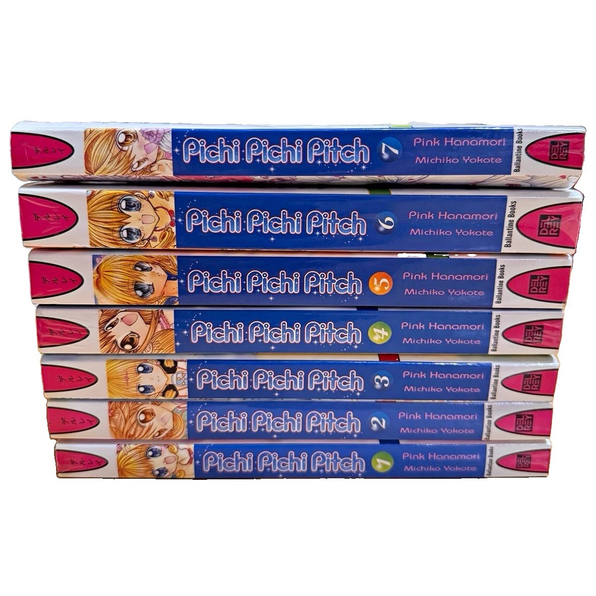 Pichi Pichi Pitch Mermaid Melody Manga Lotto Vol 1-7 Inglese TPB Del Rey Hanamori