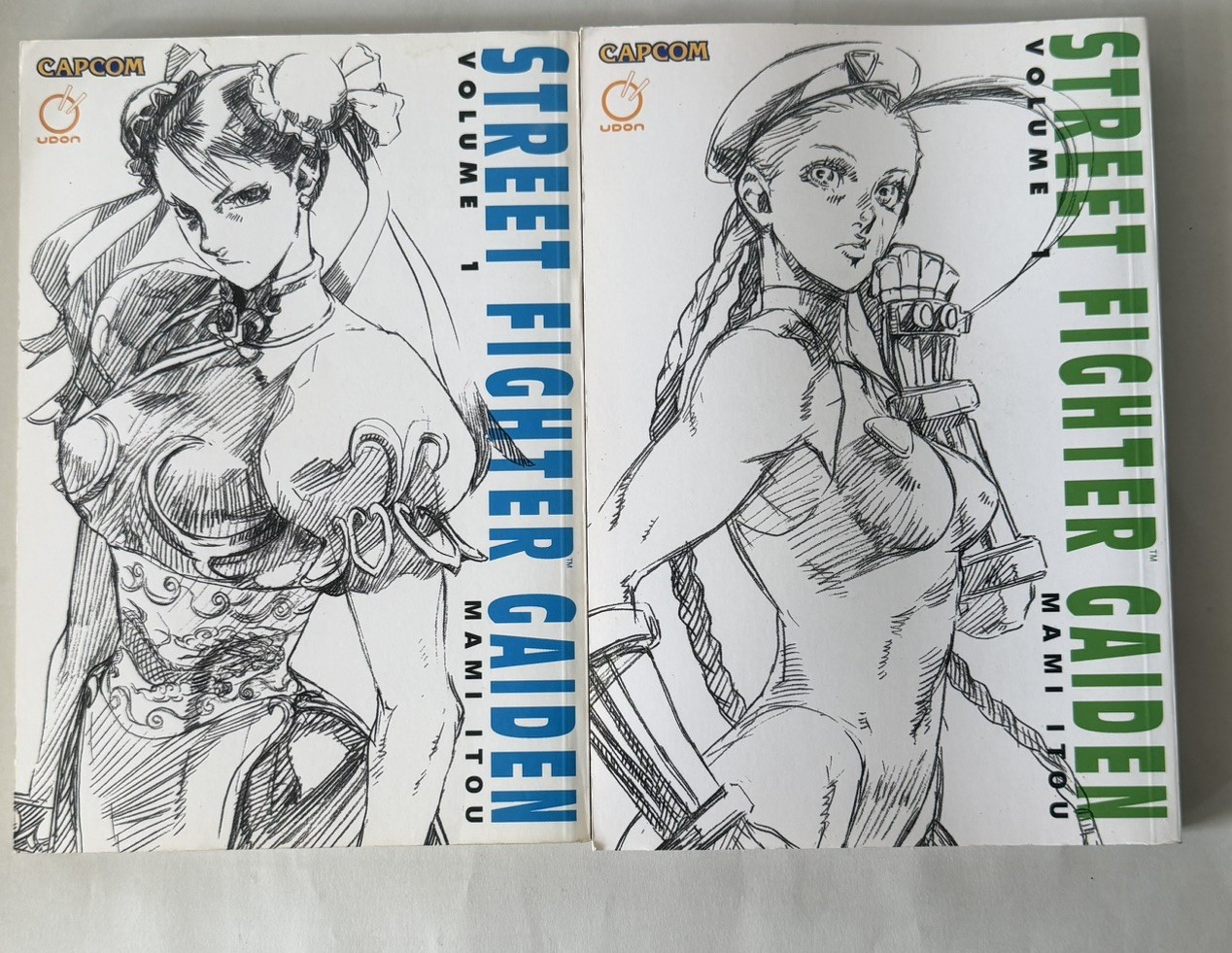 Street Fighter Gaiden Volume 1 e Vol 2 Set Completo Manga Inglese
