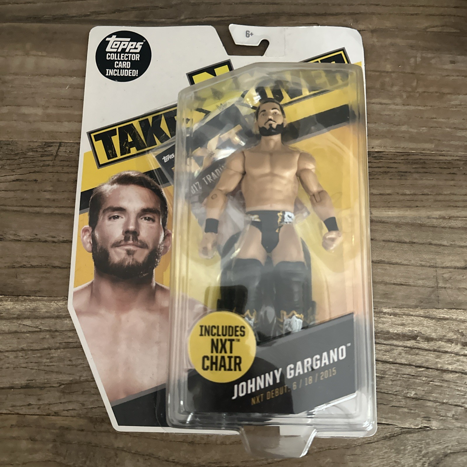 New 2017 WWE NXT Takeover Johnny Gargano Action Figure