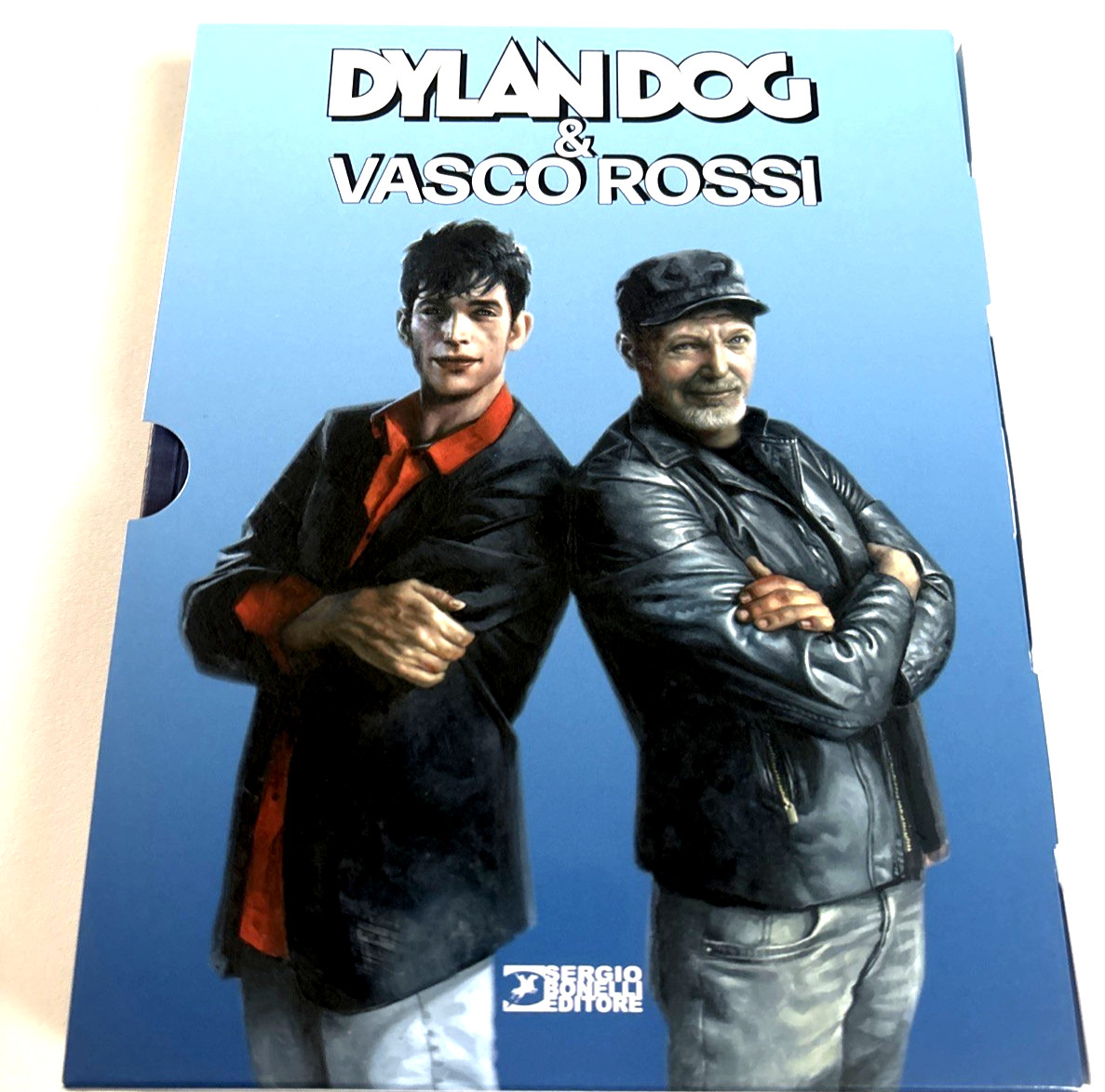 Dylan Dog e Vasco Rossi-cofanetto blu con i 3 albi nuovi da magazzino - ESAURITO