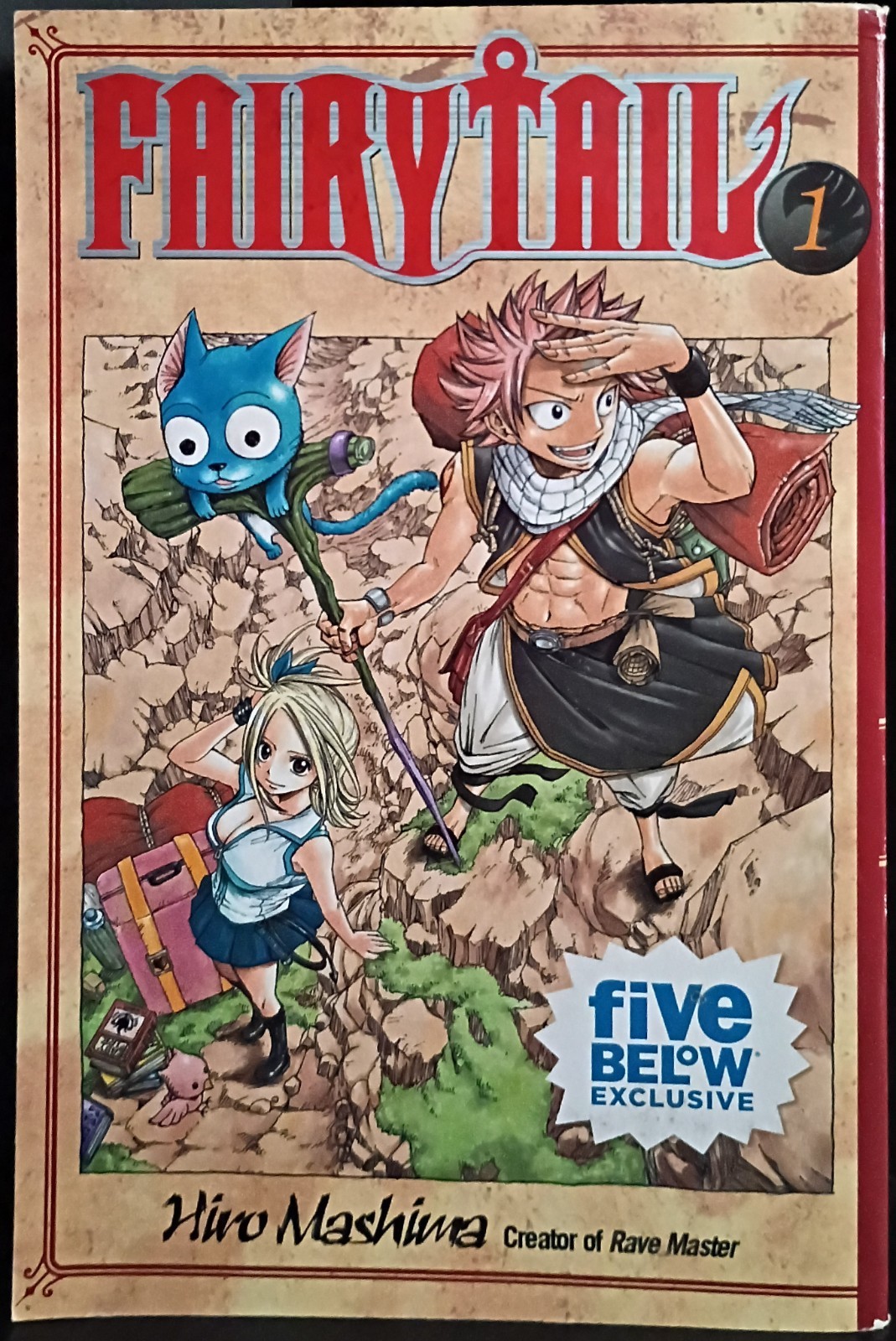 Fairy Tail Manga grafico fumetto inglese tascabile volume 1-2