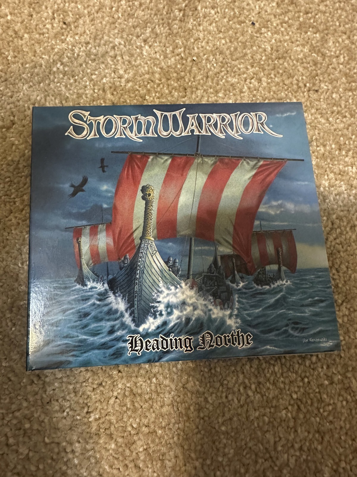 STORMWARRIOR HEADING NORTHE CD 2008 DOCKYARD MUSIC EXCELLENT CONDITION
