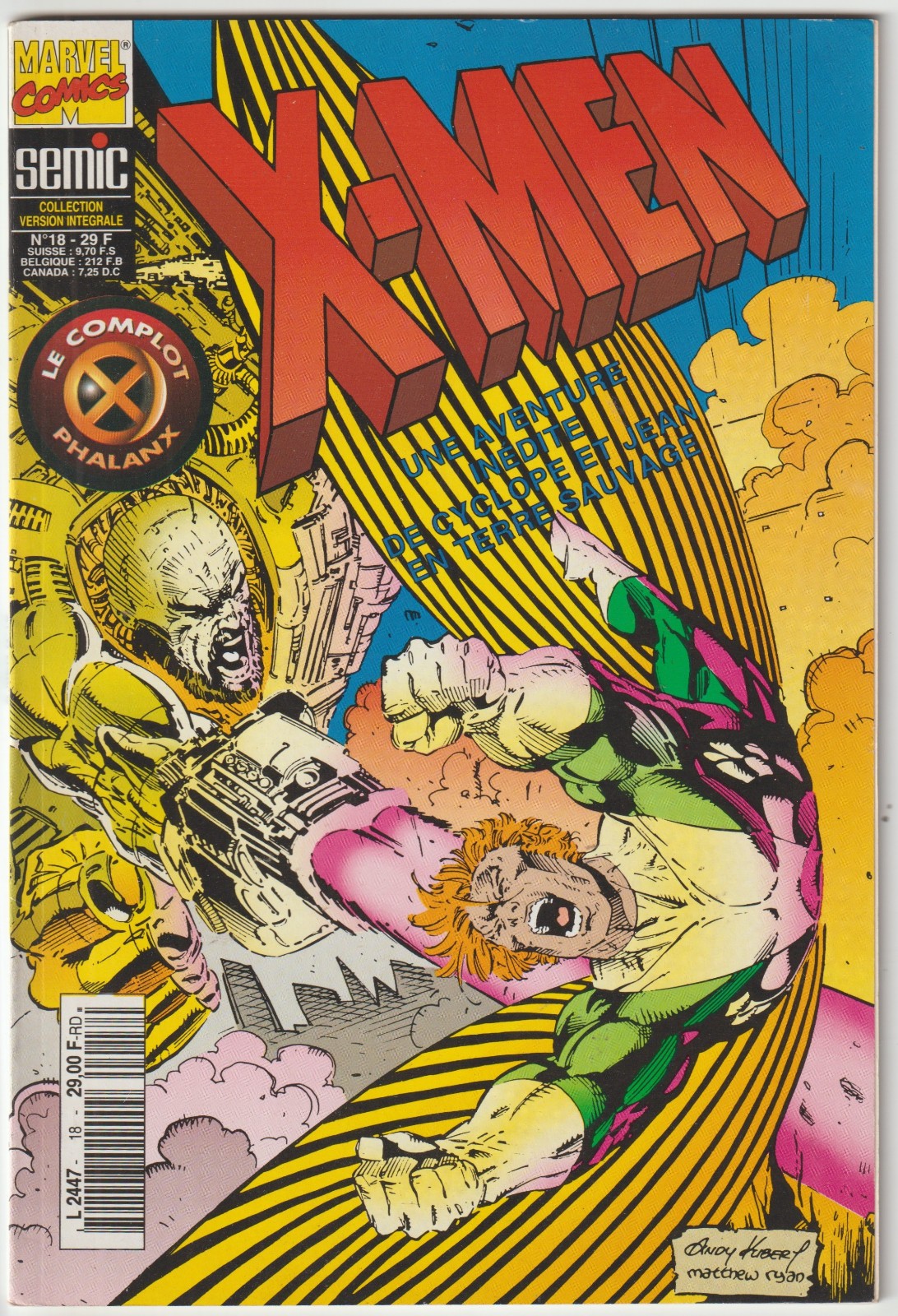 X-Men #18 Semic Collection Versione Integrale (1995), VG (4.0), Lingua Francese