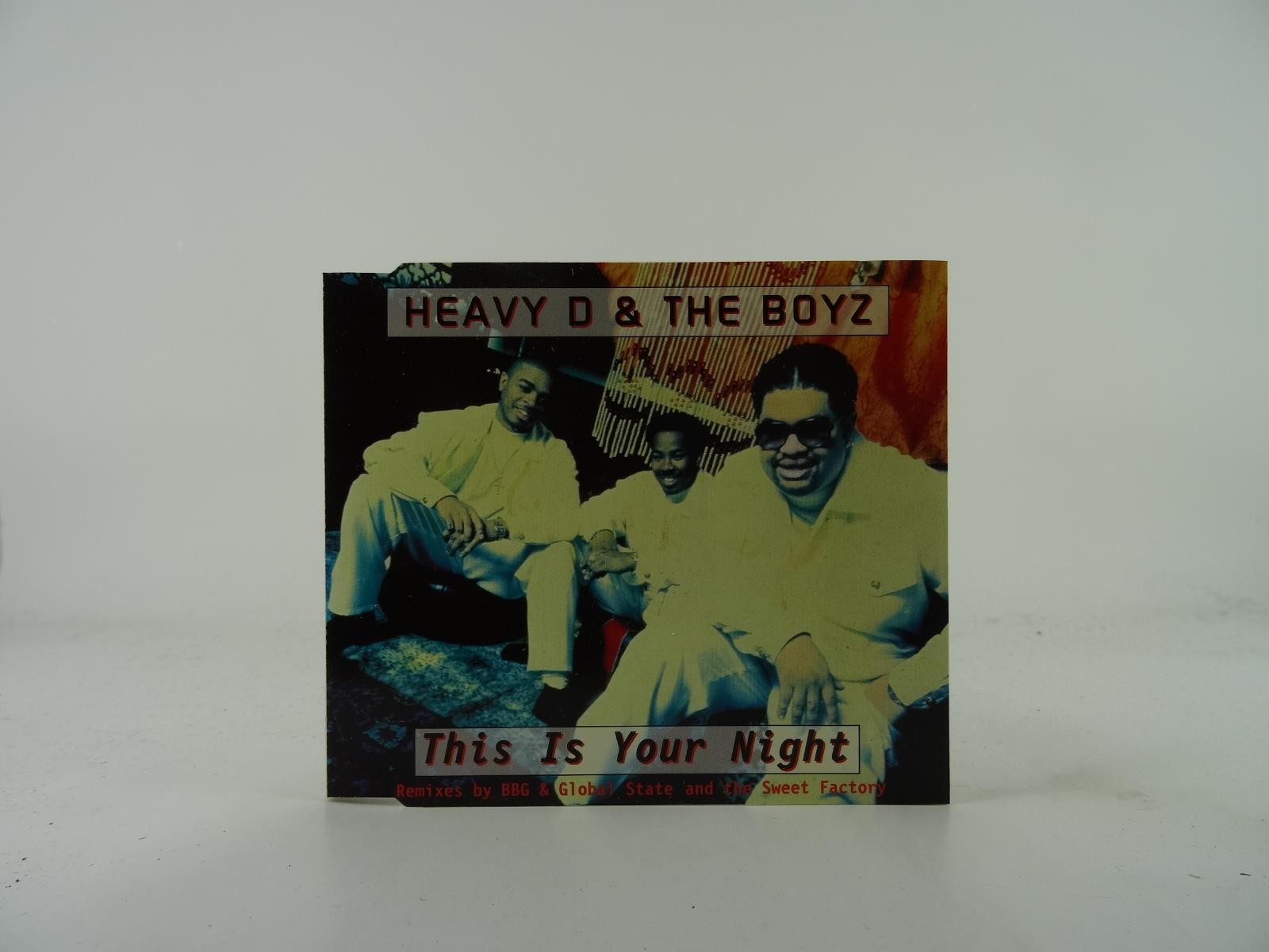 HEAVY D AND THE BOYZ THIS IS YOUR NIGHT (A10) 4 Track CD Single including Pictur