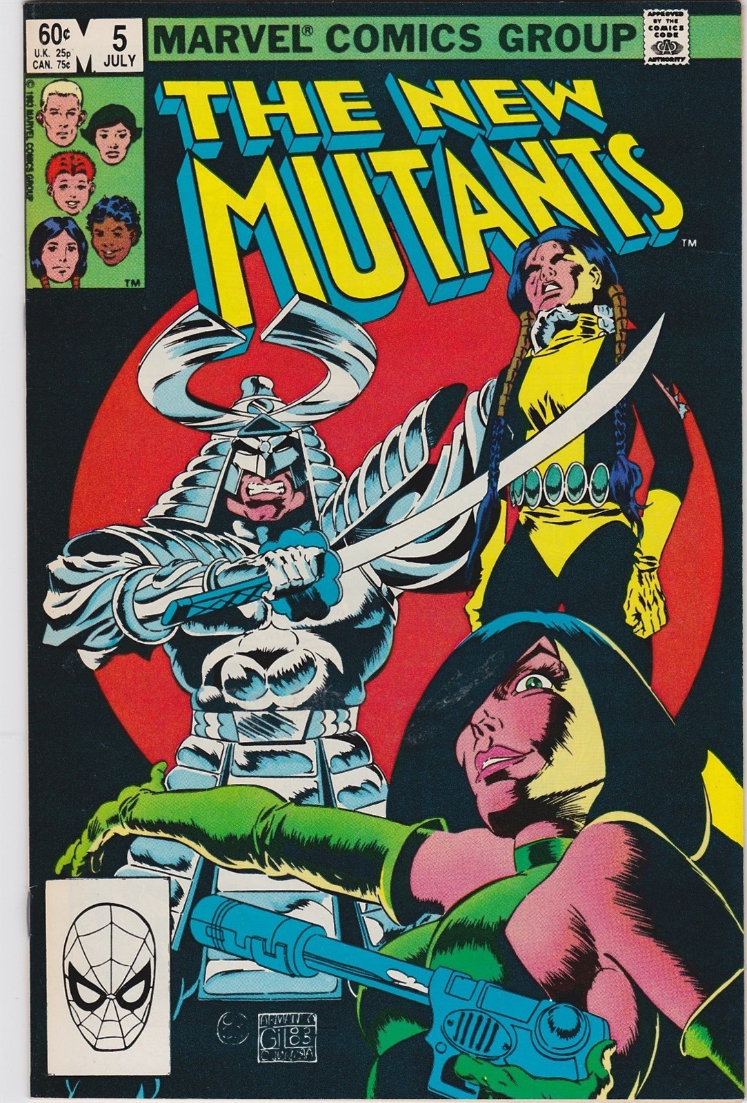 NEW MUTANTS #5, JULY 1983! VERY FINE/NEAR MINT CONDITION! BRONZE AGE CLASSIC!