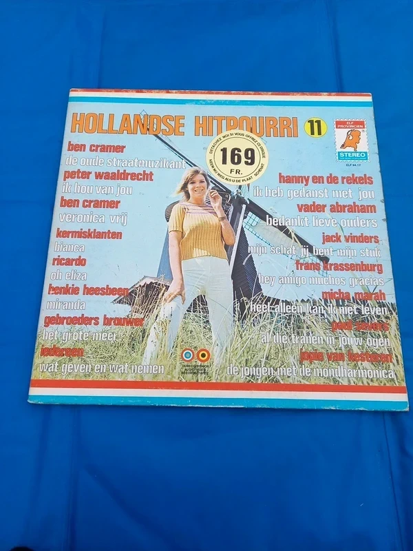 LP 33 T Hollandse Hitpourri 11 1973