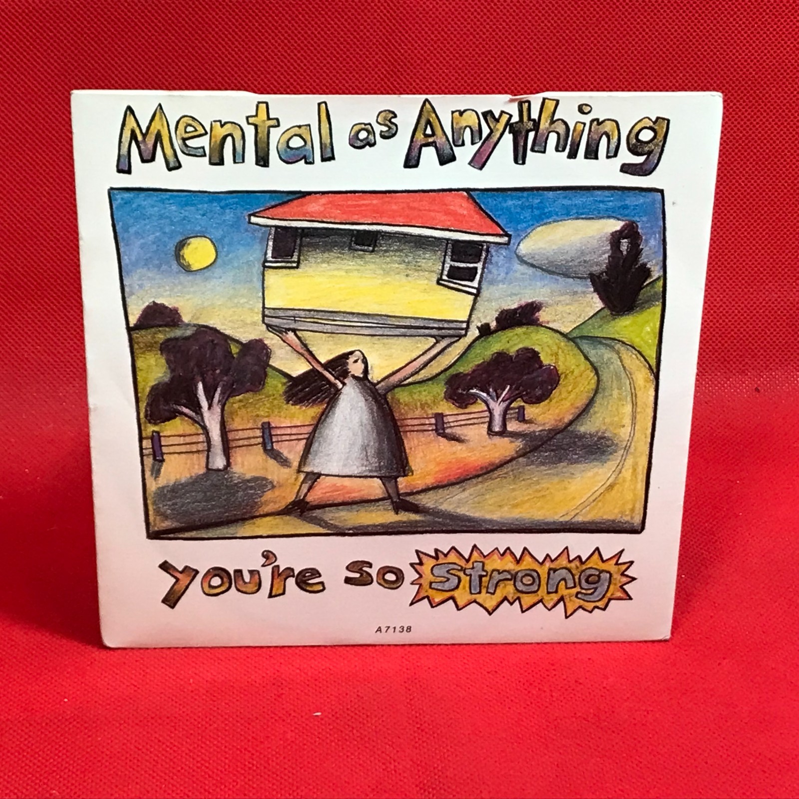 MENTAL AS ANYTHING You're So Strong 1986 UK 7" vinyl single 45 record