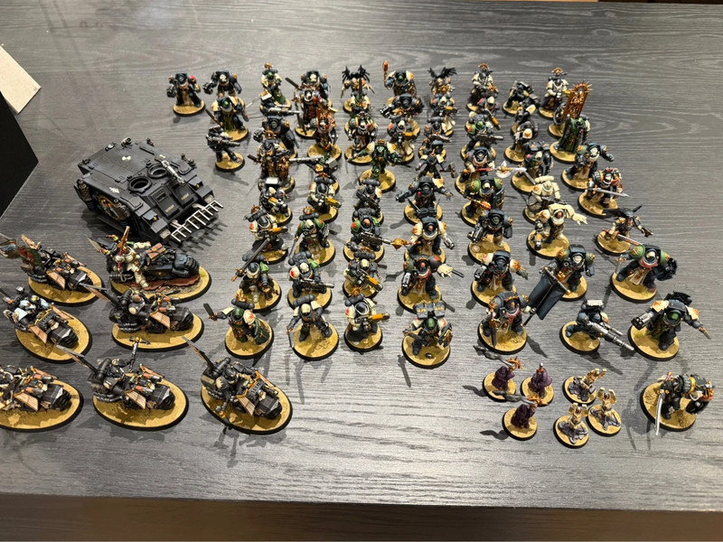Warhammer 40K Dark Angels Leger - Grote Collectie